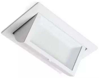 LEDKIA LIGHTING LED-Einbaustrahler Schwenkbar Rechteckig 40W CCT 120lm/W, Ausschnitt 210x125mm (109044_222060)