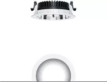 Zumtobel PANOS R LED-Deckeneinbauleuchte R150 940 (62927365)