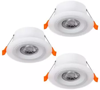 Eglo Calonge LED-Einbaustrahler 3er-Set 4,8W Wei&szlig; (900913)