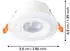 Eglo Calonge LED-Einbaustrahler 3er-Set 4,8W Weiß (900913)