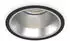 IDEAL LUX Off Round Einbauleuchte 15W 4000K Schwarz (266565)