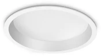 IDEAL LUX Deep LED Einbauleuchte 30W 3200lm 4000K Ø210mm Weiß (248790)