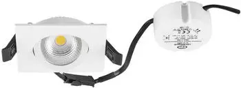 EVN LED-Deckeneinbaustrahler LB25 6W 3000K 683lm dimmbar wei&szlig; (E44460102)