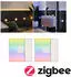 Paulmann LumiTiles Square LED Fliesen 2er-Basisset RGBW ZigBee IP44 (78412)
