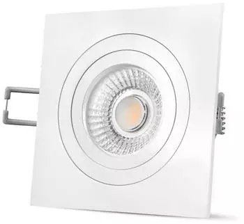 SSC-LUXon QF-2 LED Einbaustrahler flach schwenkbar 6W 2700K dimmbar (1633)