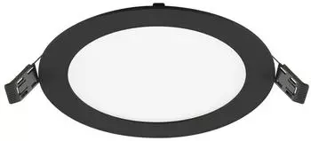 EVN FLAT IN LED Einbaupanel rund 12W 1128lm IP54 dimmbar schwarz (LTR170925)
