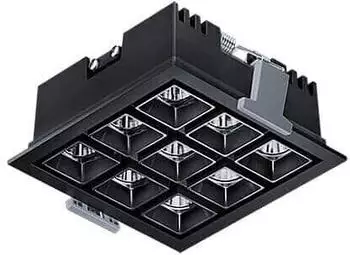 Zumtobel SUI DF9Q LED-Deckeneinbauleuchte 3300lm 940 schwarz (62924793)