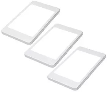 Kalb LED Unterbauleuchte 6W neutralwei&szlig; 3er-Set (KA20854_NW_3)