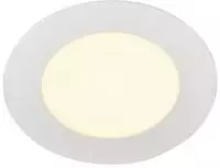 SLV 1003008 SENSER 12 LED Deckeneinbauleuchte rund wei&szlig; - Wei&szlig;