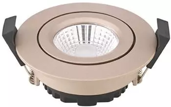 Sigor Diled 68 LED Einbau-Downlight 6W 2700-2100K Dim-to-Warm champagner (5727001)