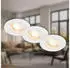 Briloner Piwo LED-Einbaustrahler 3er-Set, 230V 4,7W 400lm, Schwenkbar, Warmweiß (7663036)