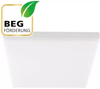 EVN DECKO LED-Anbaupanel quadratisch 3200lm IP54 mit Sensor, wei&szlig; (AP35304125S)