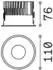 IDEAL LUX Off Round LED Einbauleuchte 15W 4000K Weiß (266503)