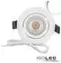 ISOLED Slim68 MiniAMP LED Einbauleuchte rund, weiß, 8W, 24V DC, neutralweiß, dimmbar (114888)