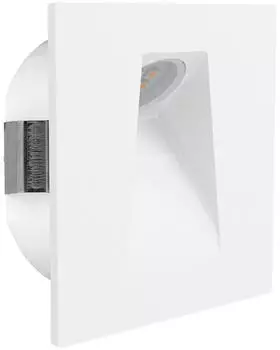 Eglo Mecinos LED-Einbauleuchte 2W 90lm 3000K Metall Wei&szlig; (99643)