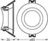 Osram Spot Set LED Einbaustrahler GU10 2,6W 200lm 2700K Schwarz