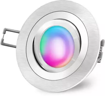 SSC-LUXon RF-2 Einbaustrahler extra flach schwenkbar RGB CCT WiFi 4W (2728)
