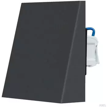 EVN LED Wandeinbauleuchte 1,8W 3000K IP44 Edelstahl anthrazit (LQ41802AK)