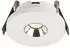 Globo Einbaustrahler LED Gips weiß, Chrom (55010-1E)
