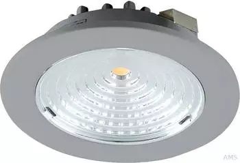 EVN LED-Deckeneinbaustrahler rund 3W 3000K IP20 silber (L55031402)