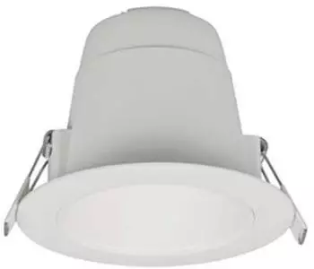 Trio Virunga LED-Einbauleuchte wei&szlig; matt, &Oslash; 11cm, Farbwechsel (635410131)