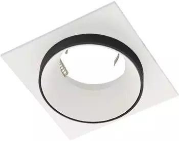 Eglo Carosso Deckeneinbauleuchte GU10 35W schwarz-wei&szlig; (900455)