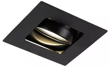 QAZQA Artemis Einbaustrahler Smart WiFi GU10, schwarz (103587)