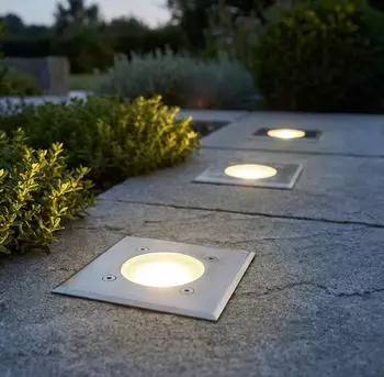 V-TAC Boden-Einbaustrahler RGB LED 3,5W GU10, 3er-Set