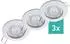 Oktaplex Sedan LED-Einbaustrahler weiß, dimmbar, warmweiß 2700K, 230V