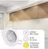 Oktaplex Sedan LED-Einbaustrahler rund, warmweiß 2700K, 4,8W, weiß