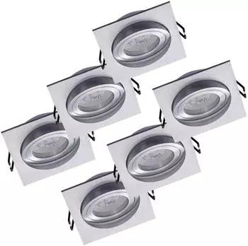 Oktaplex Lyon Einbaustrahler LED 5W 3000K dimmbar, 6er Set (6x17135.3K)