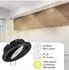 Oktaplex Dijon LED-Einbaustrahler schwarz, warmweiß 3000K, 4,8W, 380lm