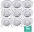 Oktaplex Sedan LED-Einbaustrahler weiß, dimmbar, warmweiß 2700K, 4,9W (Sedan)
