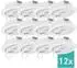Oktaplex Dijon LED-Einbaustrahler weiß, dimmbar, 4000K, 370lm, 4,9W