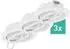 Oktaplex Dijon LED-Einbaustrahler weiß, dimmbar, 4000K, 4,9W, 370lm