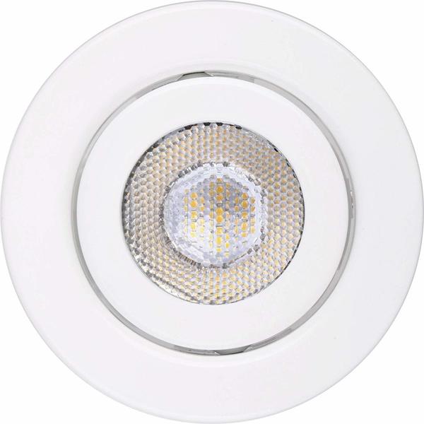 TLT International LED-Einbauleuchte 3er Set 12 W Warm-Weiß Opia LT1145030 Weiß