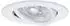 Paulmann LED Einbauleuchte Nova Plus GU10 Flat 4,9W 550lm 93mm weiß matt (92414)