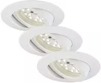 Briloner Leuchten LED Einbauleuchte "ATTACH DIM"