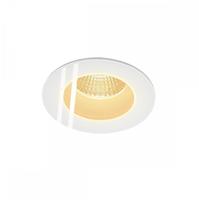 SLV 114441 PATTA-F Deckeneinbauleuchte rund mattweiss 38&deg; 3000K inkl. Treiber -