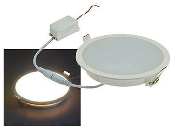 ChiliTec LED Licht-Panel Ø150mm IP54 230V 10W 800 Lumen, 2900K warmweiß