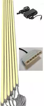 Xenon Eisen Einbauspot 300 Lumen BewMel. Ww 3er SET Bew-Melder Lm wwDownlight schwenbar Einbaustrahler warmweiss