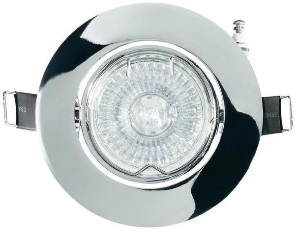 Basetech CT-3107 GU10 Einbauring EEK: abhängig v. Leuchtmittel (A++ - E) Halogen GU10 35W Chrom