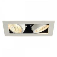 SLV 115711 LED-Einbauleuchte 15 W Wei&szlig; (matt) Wei&szlig; (matt) - Wei&szlig;