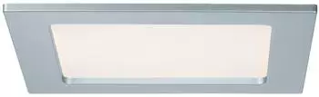 Paulmann LED Einbaupanel eckig 12W 2700K Chrom matt IP44 (920.80)