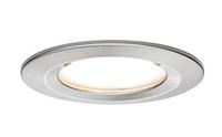 Paulmann 93873, Paulmann Coin Slim LED-Bad-Einbauleuchte 3er Set 6W IP44 Eisen