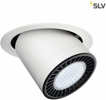 SLV Ausziehbarer LED Einbaustrahler Supros, schwenkbar, drehbar, 3000 Lumen, weiß EEK A++ [Spektrum A++ bis E]