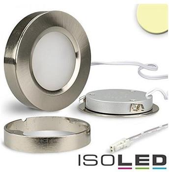 ISOLED-N Sys-Slim LED Ein- und Unterbauleuchte silber, 3W, 12V/DC, warmweiß