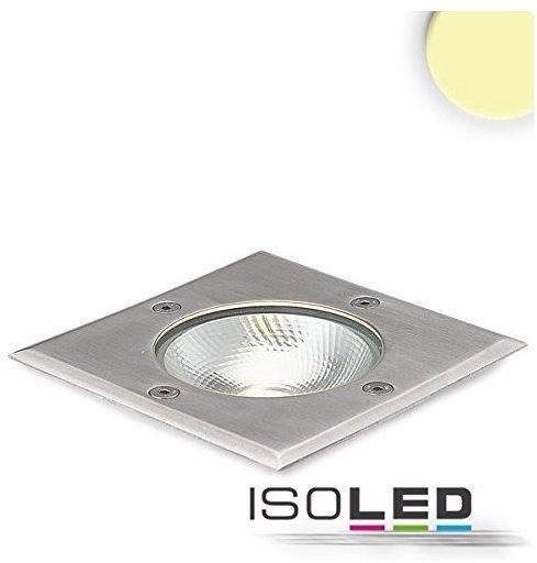 Fiai IsoLED LED Bodeneinbaustrahler eckig 7W COB 500lm 90° warmweiß 230V EEK: A+