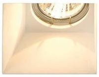 SLV 148071 PLASTRA Downlight GU10 eckig weisser Gips - Wei&szlig;