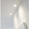 LEDANDO LED Einbaustrahler Set Weiß matt mit LED GU10 Markenstrahler 5W -...